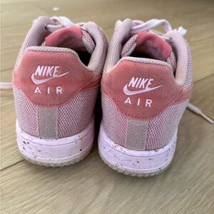 Nike Pink Mesh & Suede Air Sneakers